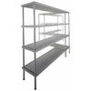 Kép 2/5 - 200 cm magas állvány, négy polccal - 2000x1700x500 mm