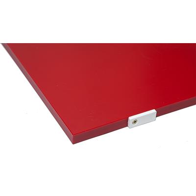 Vágólap * piros * 60 x 40 x 2 cm * ütköző fülekkel