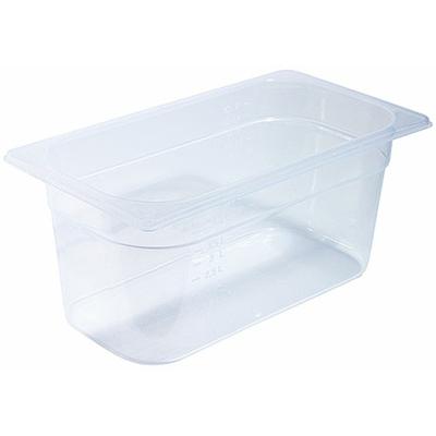 GN 1/3-os edény polipropilénből 150 mm mély, 5,5 L, 325 x 175 x 150 mm