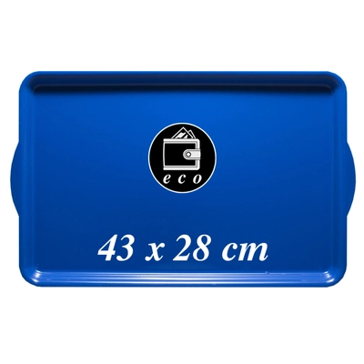 ECO önkiszolgáló tálca 43 x 28 cm * kék