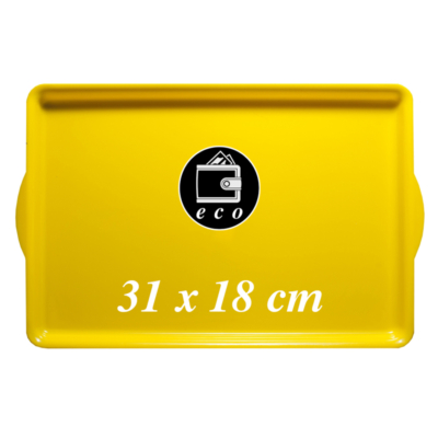 ECO önkiszolgáló tálca 31 x 18 cm * sárga