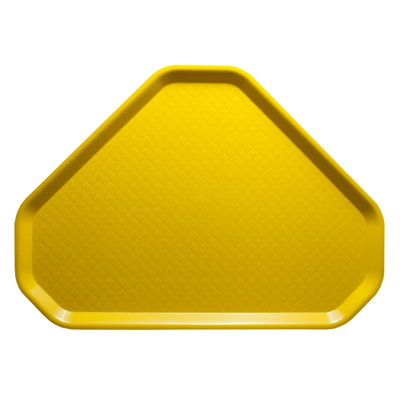 Trapéz önkiszolgáló tálca 48 x 34 cm * sárga
