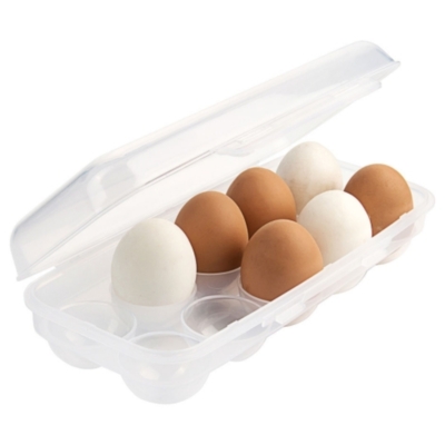 AMB HACCP kompatibilis tojás tartó 10 db-os, fehér