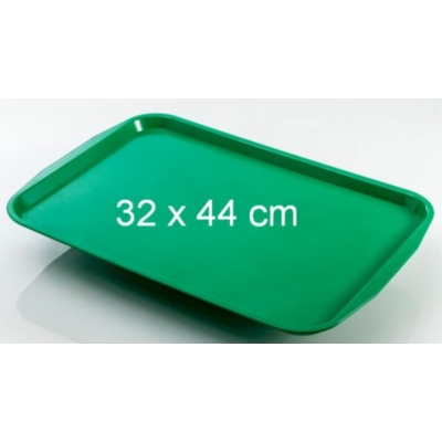 ABS önkiszolgáló tálca 32 x 44 cm * zöld *