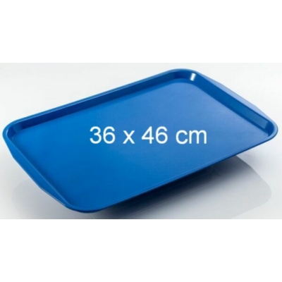ABS önkiszolgáló tálca 36 x 46 cm * kék *