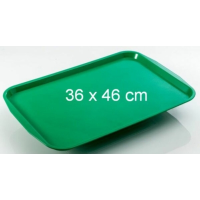 ABS önkiszolgáló tálca 36 x 46 cm * zöld *