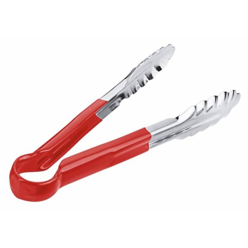 Kagylófejű csipesz piros HACCP színkóddal 24 cm