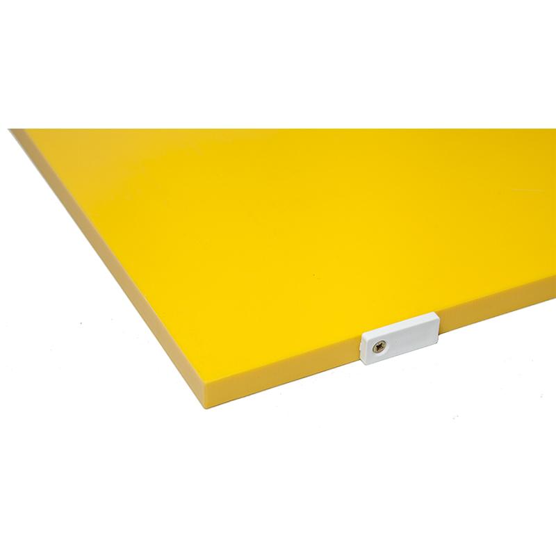 Vágólap * sárga * 60 x 40 x 2 cm * ütköző fülekkel