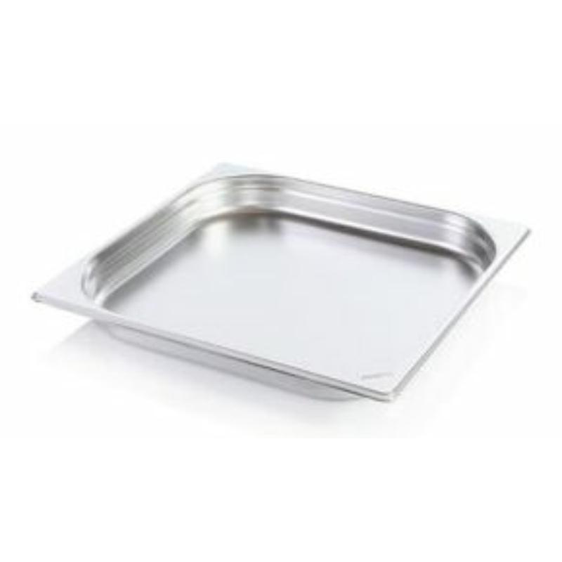 GN 2/3-os edény 40 mm mély, 3 L, 355 x 325 x 40 mm