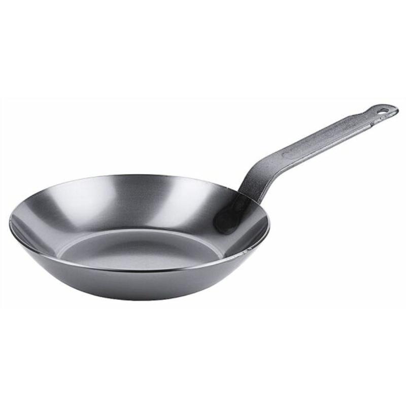 Douglas serpenyő kovácsolt kék acélból 36 cm * 3 mm vastag *