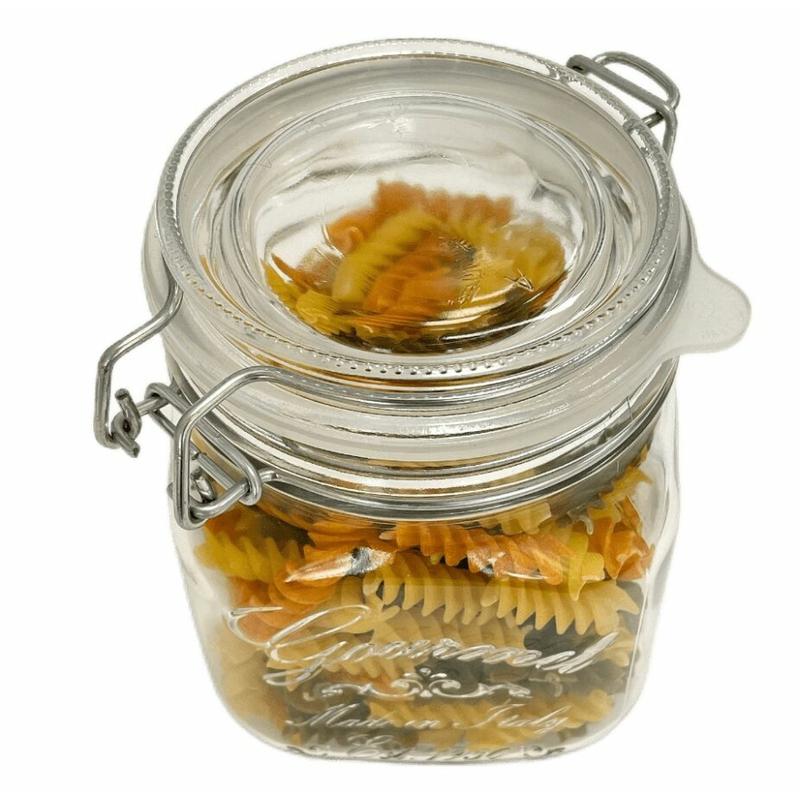 Befőttesüveg, hermetikus fedővel, 10,5 x 10,5 x 13,5 cm, 750 ml